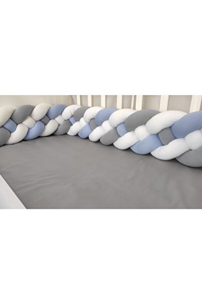 Lucky Kids واقي مرتبة مونتيسوري شبكي مقاس 500 سم مكون من 4 قطع / 90x190