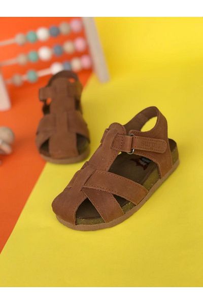 Surpie Shoes Сандали с ортопедична подметка от естествена кожа, Детски сандали