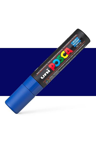 Uni Blue Posca Marker Pen - Pc-17K (15mm)
