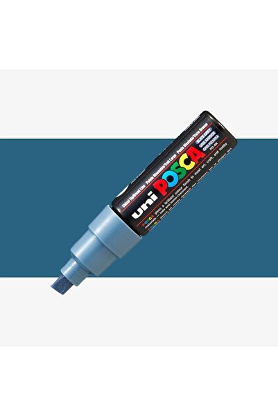 Uni قلم ماركر بوسكا PC-8K (8 مم) رمادي رصاصي