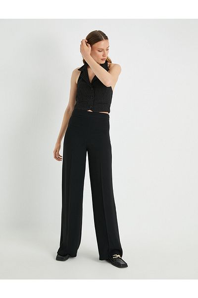 Koton Wide Leg Trousers High Waist