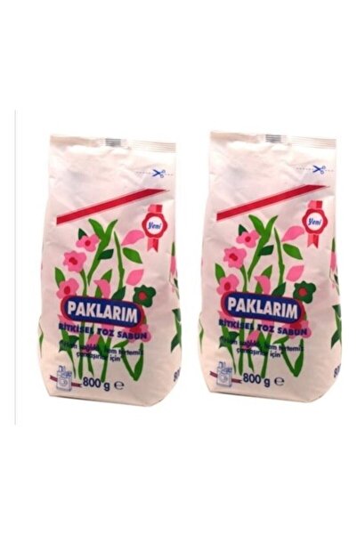PAKLAR Bitkisel Toz Sabun 800 Gr - 2 Adet