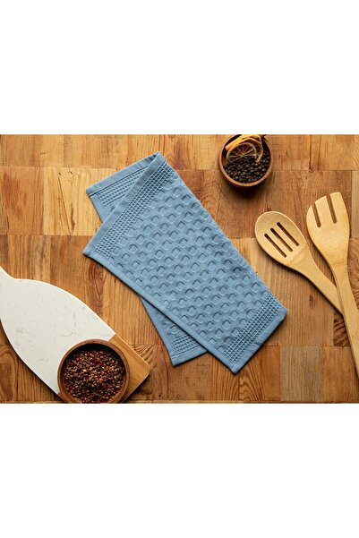 English Home Sunny Pamuk Kurulama Bezi 30x30 Cm Mavi