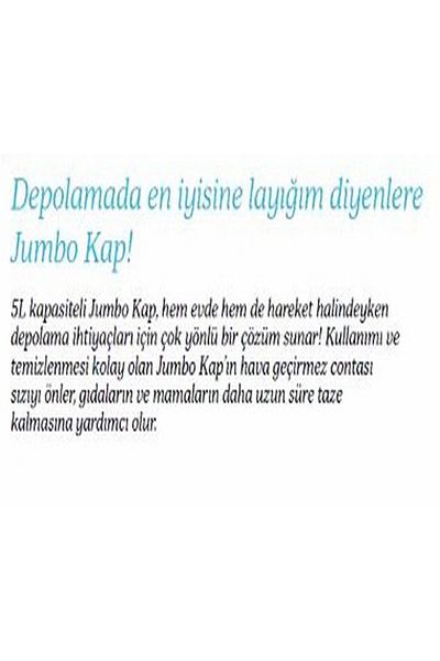 Tupperware Jumbo Cup 5 L Ice Blue Esc