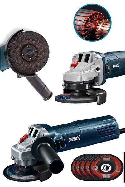 stilmax Germany Spiral Jet Taşlama Metal Kesme Avuç Taşlama Makinesi Bakır Motor 3500 W + 5 Taş