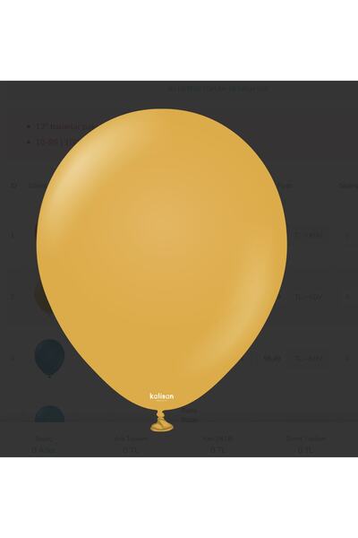 Partifabrik Retro Renkler Lateks Balon 12 Inch 100lü