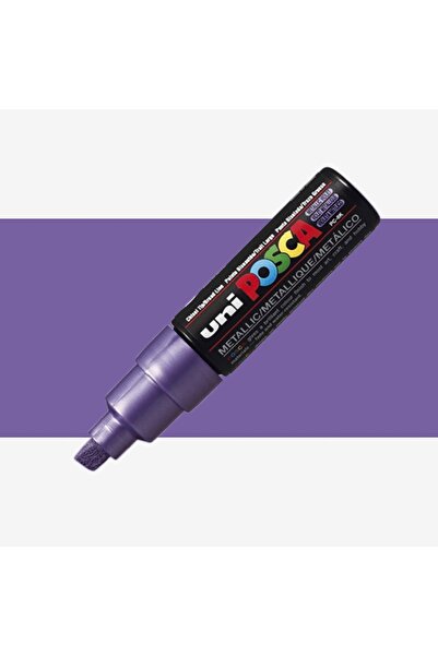 Uni قلم ماركر بوسكا PC-8K (8 مم) أرجواني معدني
