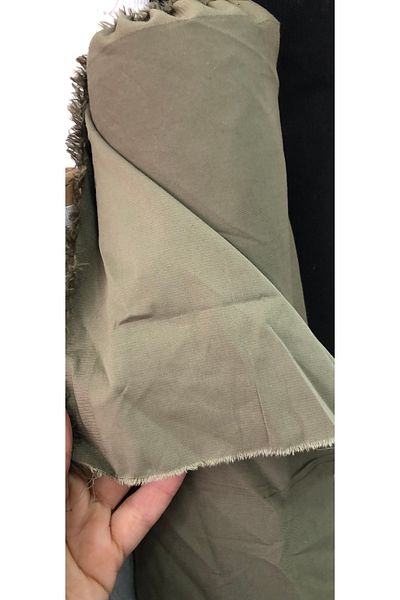 turkanlarhome Cotton Poplin Meter Fabrics (Khaki)