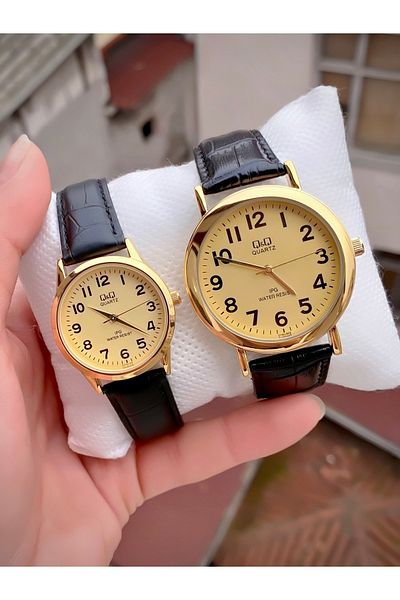 Q&Q QQ Team Wristwatch Lover Couple Watch Original