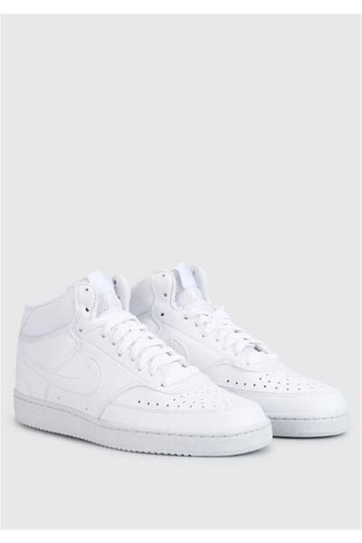 Nike Court Vision Mid Nn - Erkek Beyaz Bilekli Spor Ayakkabı - Dn3577-100