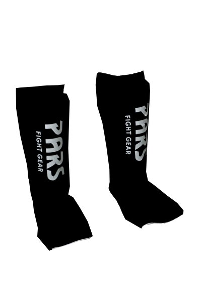Pars Elastik Kick Boks Muay Thai Ayak Kaval Koruyucu Siyah