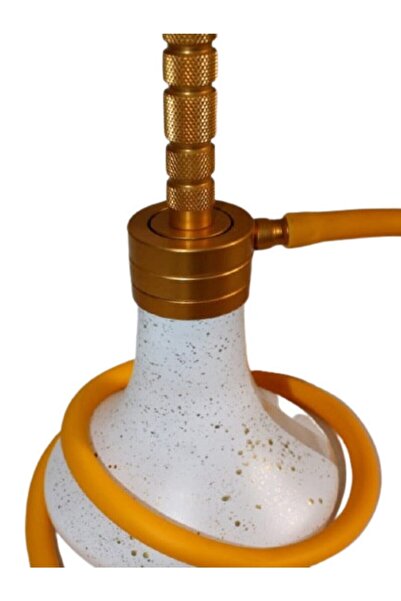 CevherTicaret Sarı Mini Çelik Nargile Takımı
