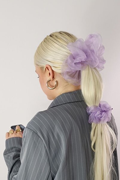 CSR Collection Cataramă din organza liliac