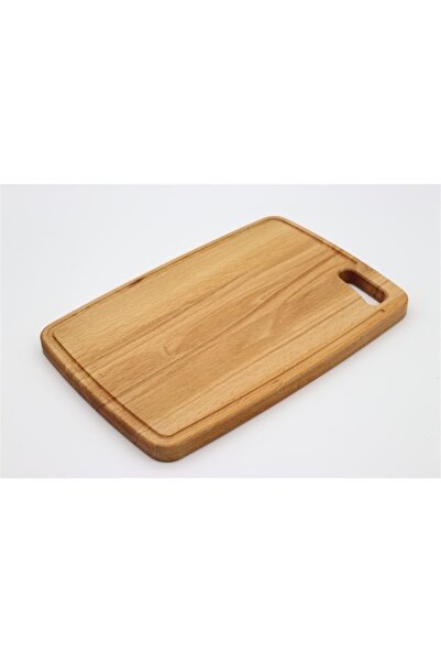 sanal home شريحة لحم لوح تقطيع من خشب الزان الطبيعي