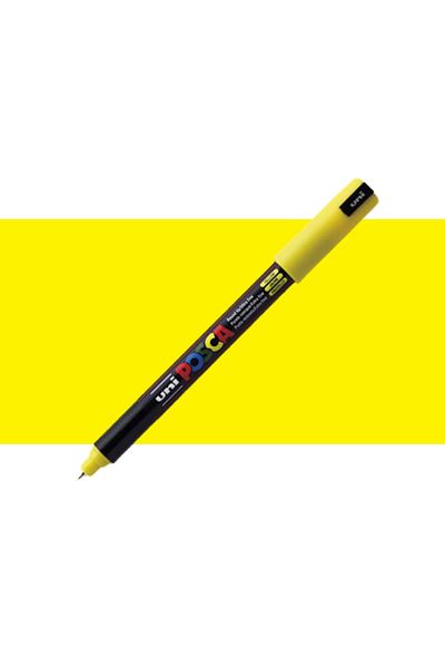 Uni Posca Marker Pen PC-1mr 0.7mm Yellow