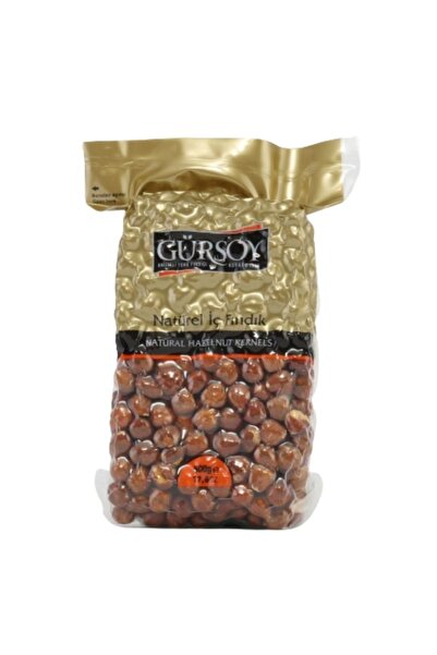 Gürsoy Natürel Iç Fındık Vakum Paket 500 gr  X 2 Adet