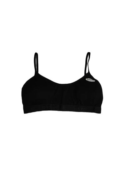 Turuncu Portakal Bustieră de lux din bambus cu bretele subțiri din frânghie S...