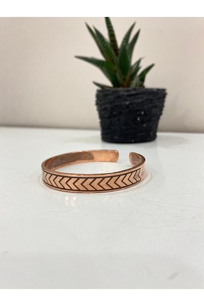 KAVELE Pure Copper Bracelet - Suitable for Every Wrist - Snap-on - Unisex-