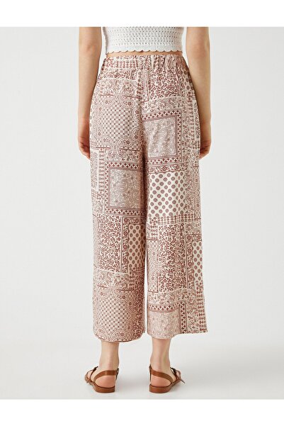 Koton Kalhoty volného střihu s vysokým pasem