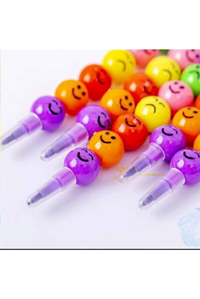 ABC Rengarenk Emoji Kalem 10 adet