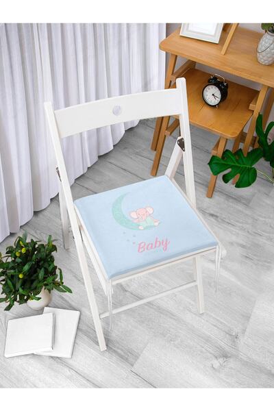 Realhomes Jastuk za stolicu sa zatvaračem za dečiju sobu sa digitalnim štampa...