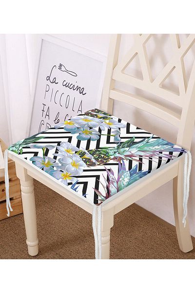 Realhomes Zigzag Background Summer Exotic Perna pentru scaune cu fermoar special concepută