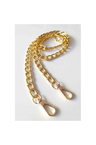 angel çanta aksesuar Lanț Subțire Clasic Auriu Deschis cu Cârlig 120 Cm