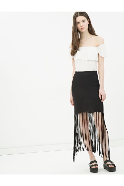 Koton Fusta - Detaliată cu ciucuri