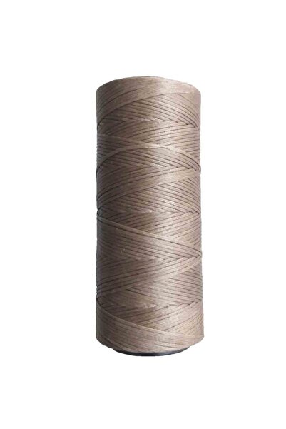 angel çanta aksesuar حبل خياطة ملفوف من الجلد المشمع بلون المنك