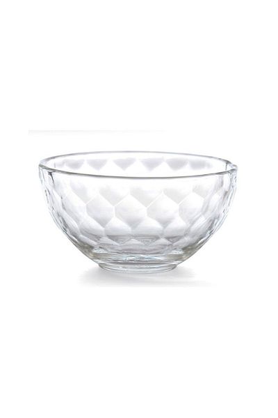 Vidrex 6-Piece Honeycomb Glass Honey Bowl