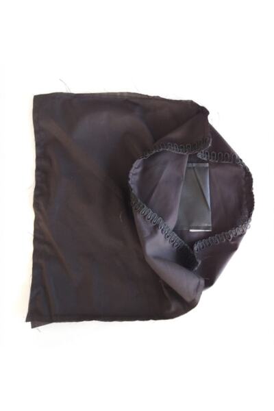 angel çanta aksesuar بطانة مخيطة مقاس 38 × 38 سم باللون الأسود بدون سحاب