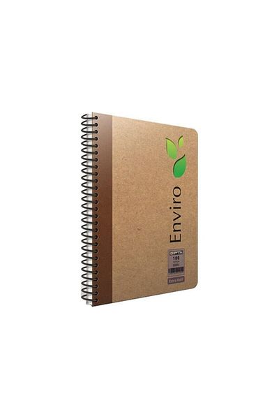 Gıpta Enviro Spiral Kraft Hard Cover Notebook (17*24) 100-4 Plain
