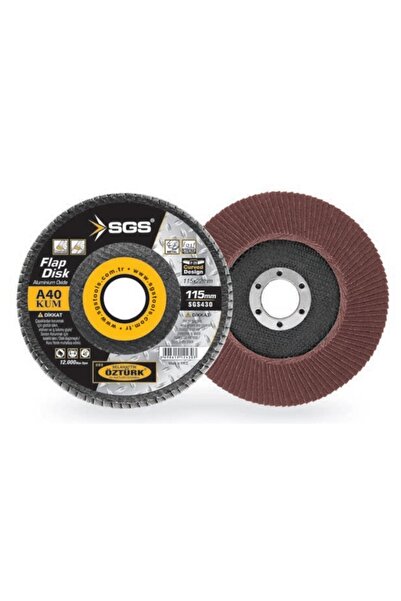 SGS Flap Disk Zımpara 115 Mm 60 Kum 431