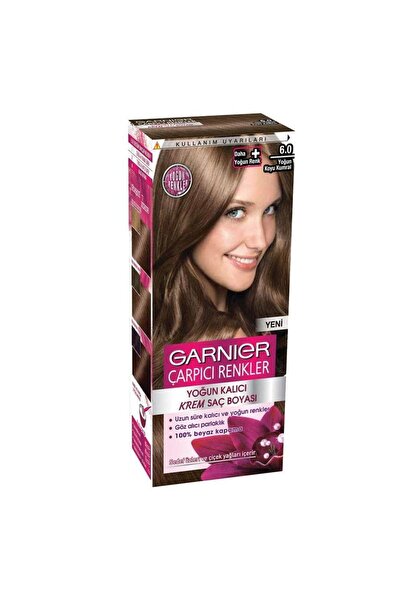 Garnier Çarpıcı Renkler Krem Saç Boyası Yoğun Koyu Kumral