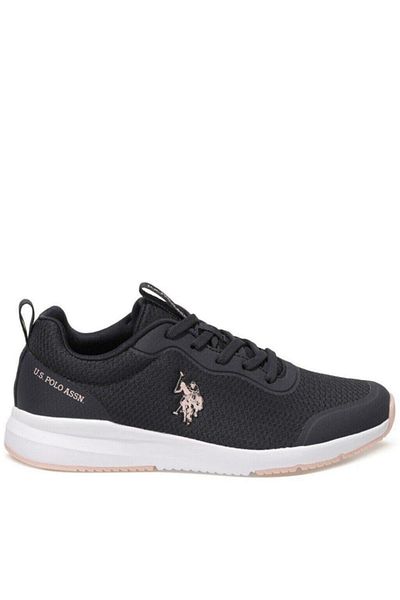 U.S. Polo Assn. Pantofi sport casual albastru bleumarin pentru femei inteligente