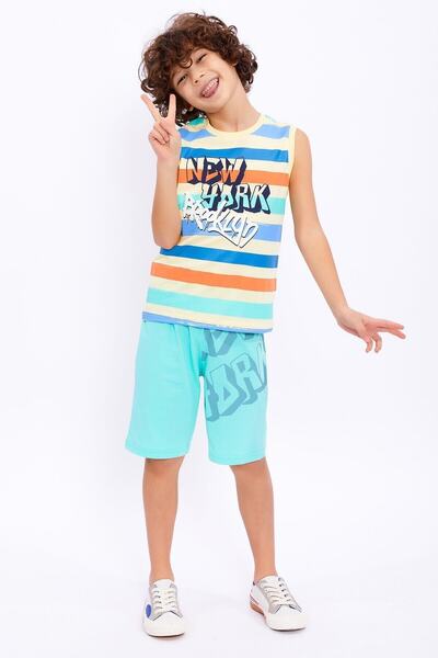 ROLY POLY Rp2722-2 Erkek Çocuk Bermuda Takım 22y