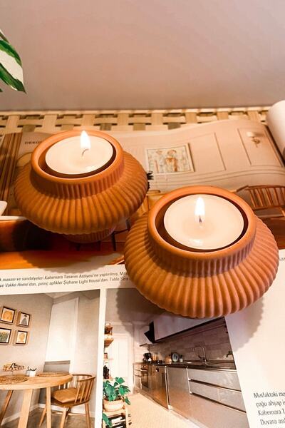 BLANJ Fiji Terracotta Tealight Mumluk.