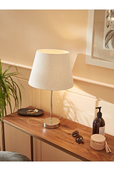 Emg DesiGn Metal Lampshade Night Light Gold Base White Hat