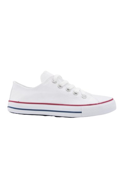 BEYAZ Prego Black & Kids Low Converse Style Sports Shoes
