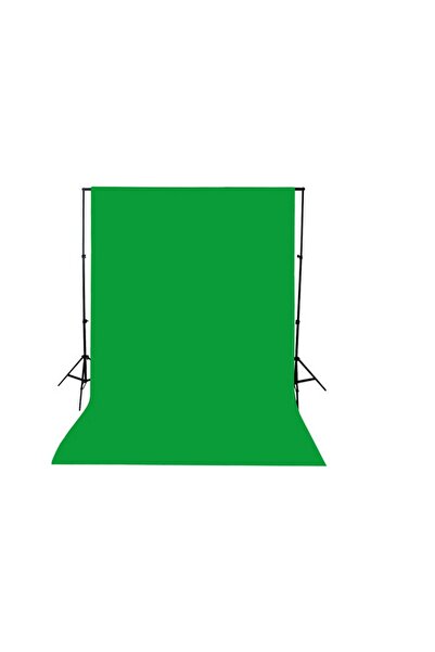 ADA GREENBOX Chromakey-green Screen Greenbox Yeşil Fon Perde1.5x3 M + Fon Standı