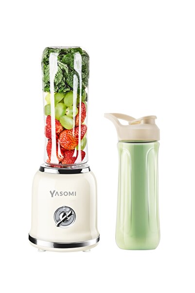 Yasomi Bl019 Retro Smoothie Blender Bej ( Türkiye Garantili )