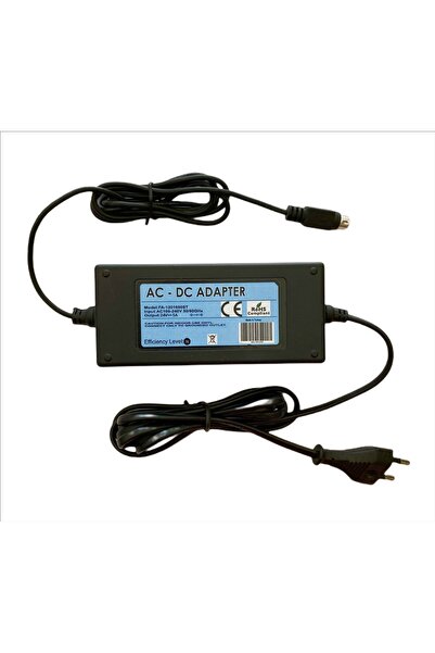 OZSUADAPTOR Barkod Basma Yazma Cihaz Adaptörü Kaliteli 24v 5a Barkod Yazıcı Adaptör 4 Pinli Uç 4 Pimli