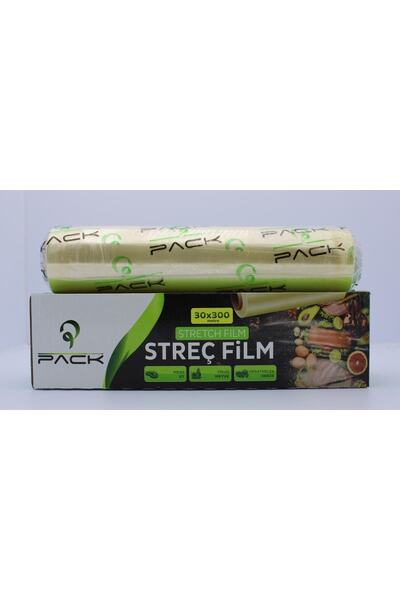 Karataş PACK Karataş Kutulu Polietilen Gıda Sarı Streç Film 8 Mikron 30 Cm X ...