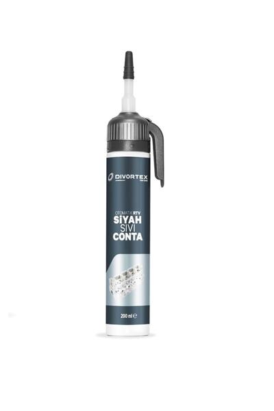 Divortex Rtv Siyah Sıvı Conta 200 ml.