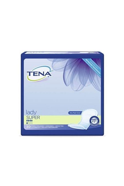 TENA Women's Super Bladder Pad 5 Drops 30 Pieces in Packaging