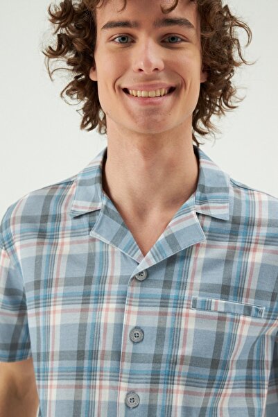 Eros Gömlek Pijama Takımı