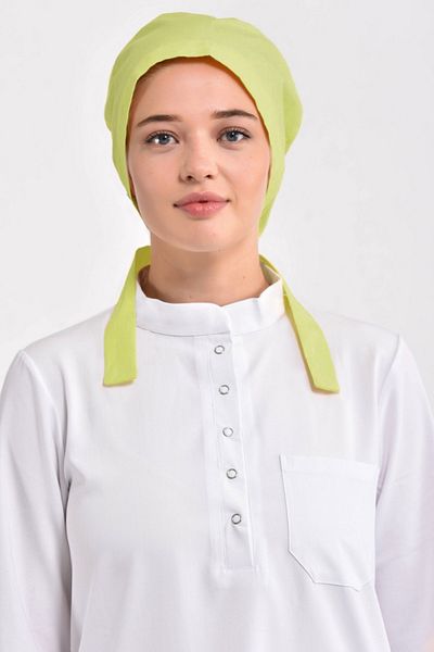 Owlet Medikal Bone Hijab chirurgical verde Nil
