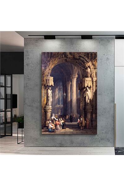 Sebenta Dekoratif Kanvas Tablo