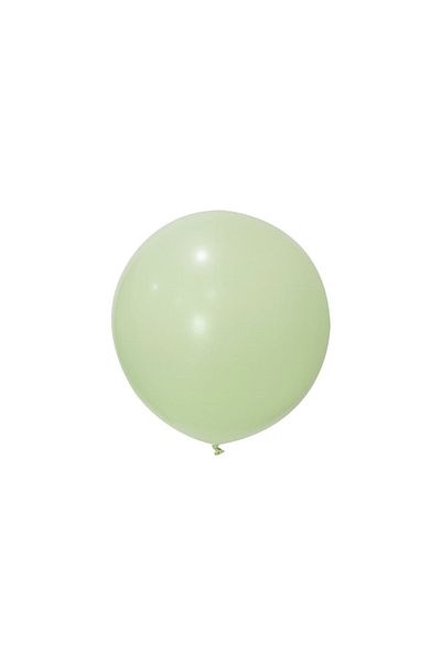 BalonEvi Jumbo Balloon 24 Macarons Green 60 cm 3 pcs