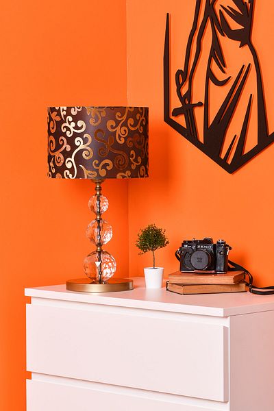 MINIMAL ETICARET VE BILGI TEKNOLOJILERI Exclusive Gold Glass Lampshade